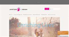 Desktop Screenshot of adoptionsofindiana.org